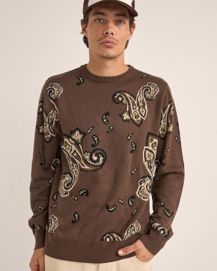 Rhythm Mohair Paisley Knit