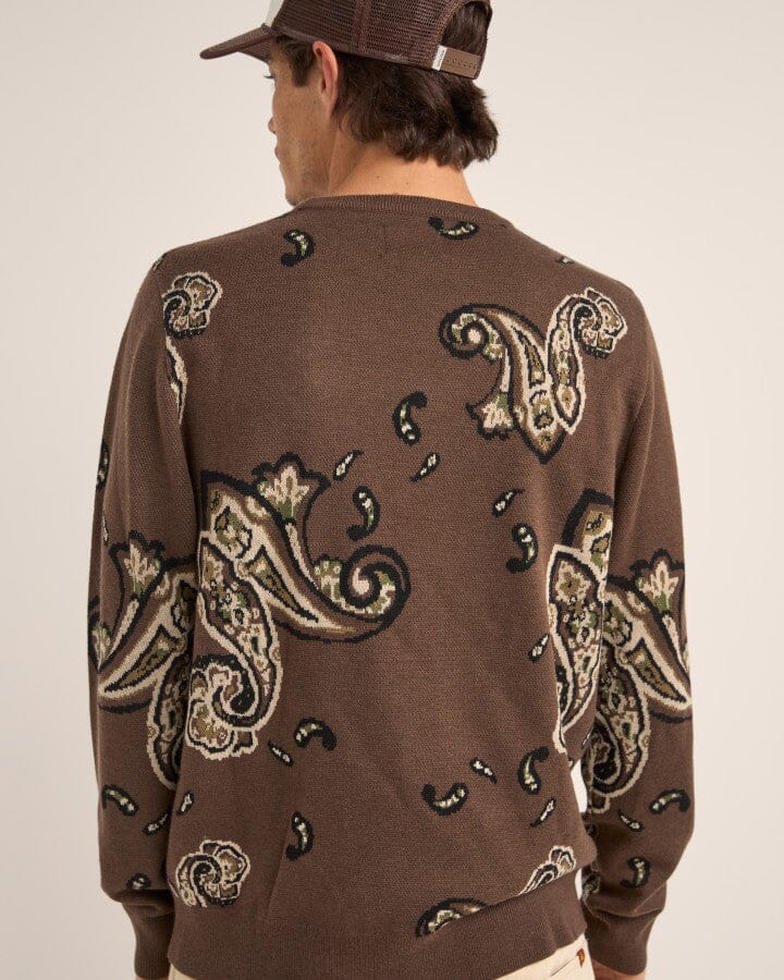 Rhythm Mohair Paisley Knit
