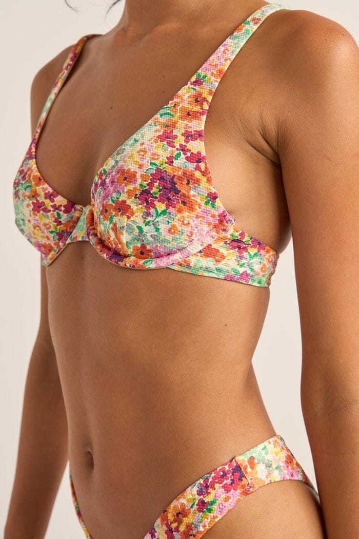Rhythm Sierra Floral Hi Waist Bikini