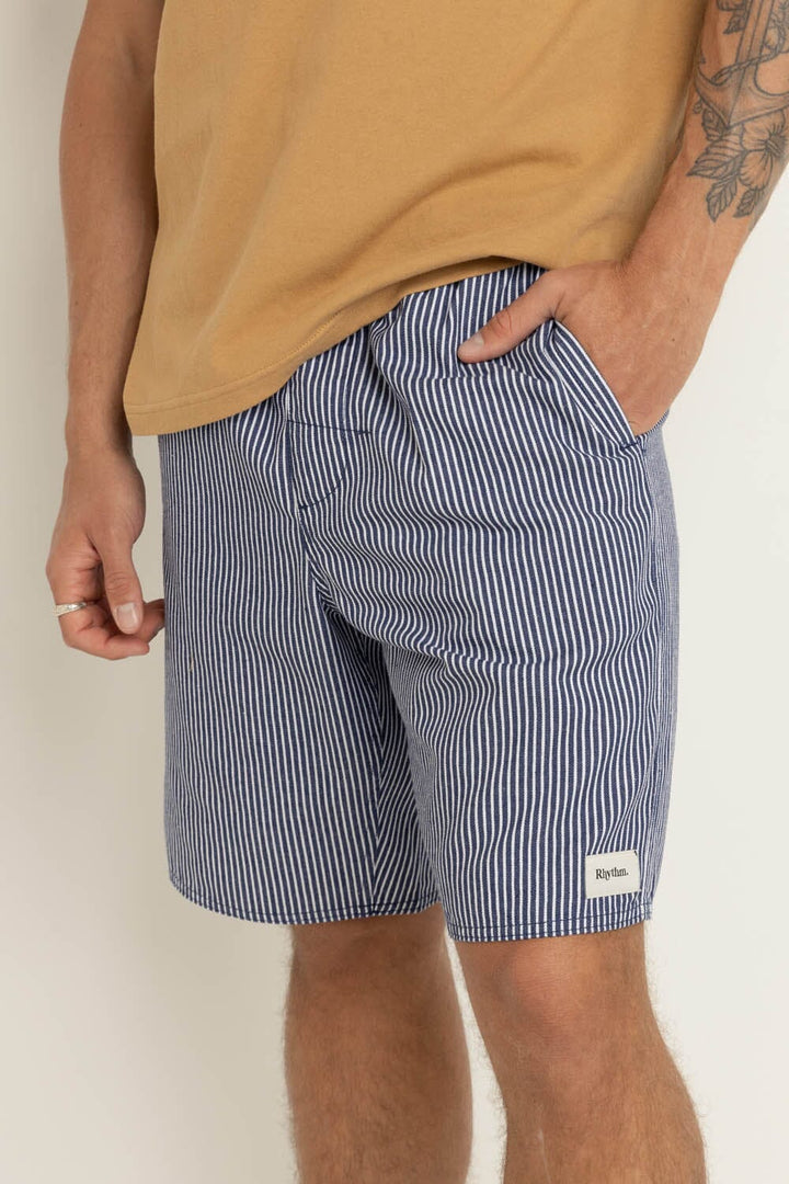 Rhythm Stripe Box Jam Shorts