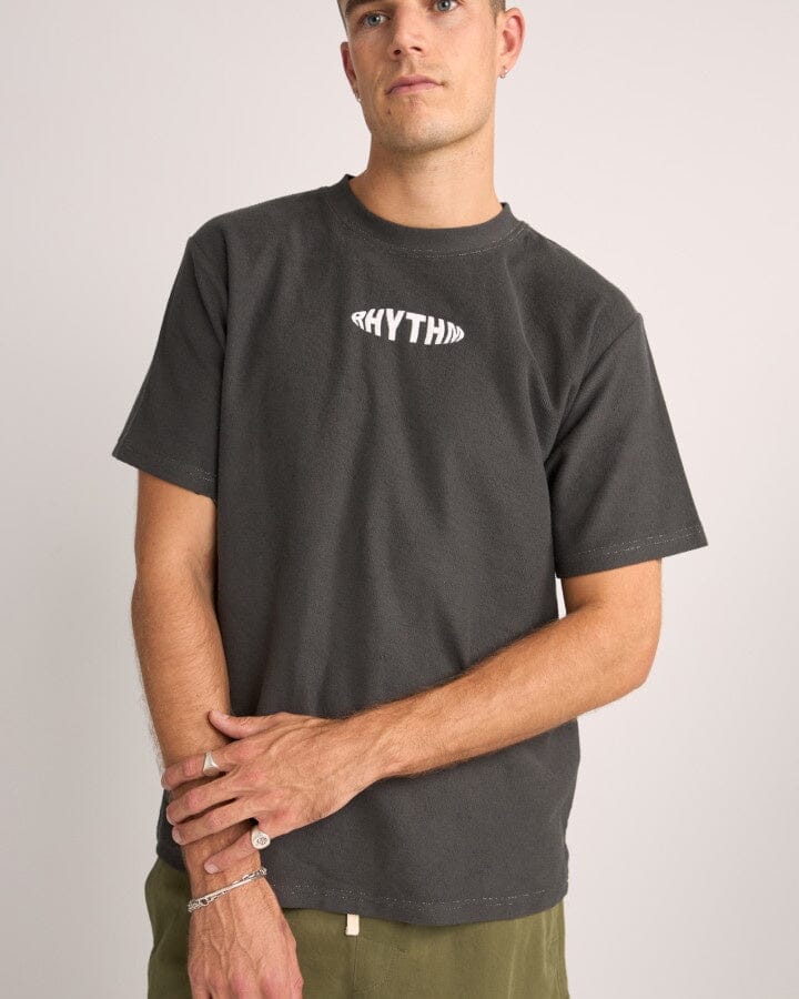 Rhythm Terry Contrast Stitch T-Shirt