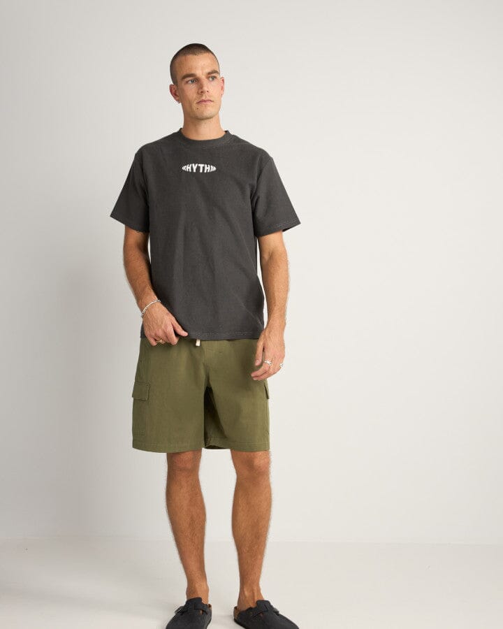 Rhythm Terry Contrast Stitch T-Shirt