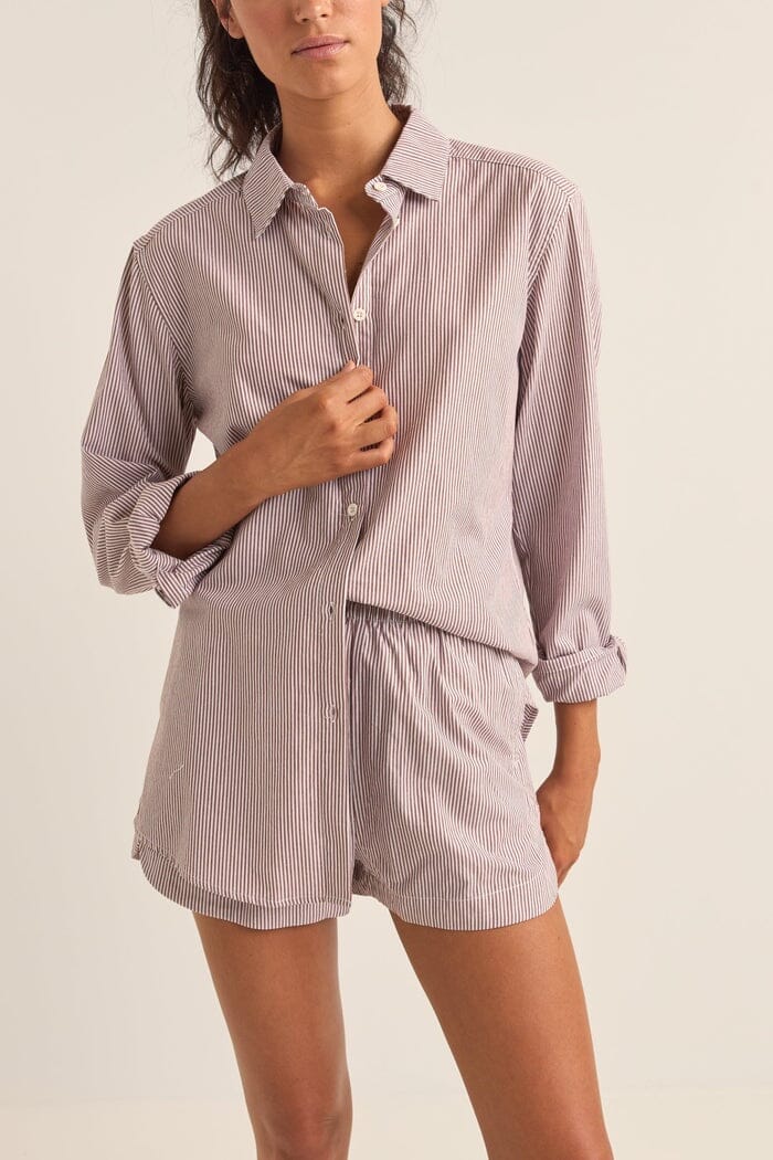 Rhythm Zephyr Stripe Beach Shirt