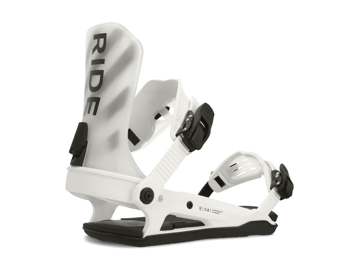 Ride C-8 Snowboard Bindings 2024 White M