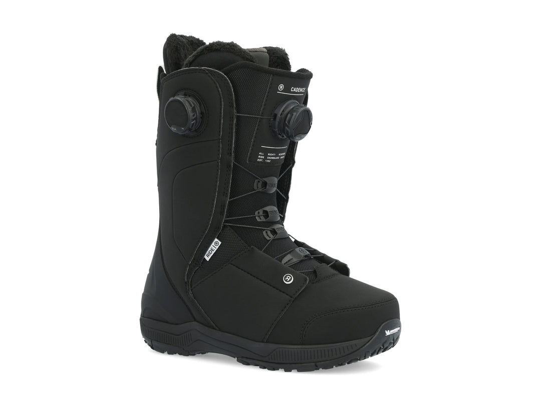 Ride Cadence Womens Snowboard Boots 2024 Black 6