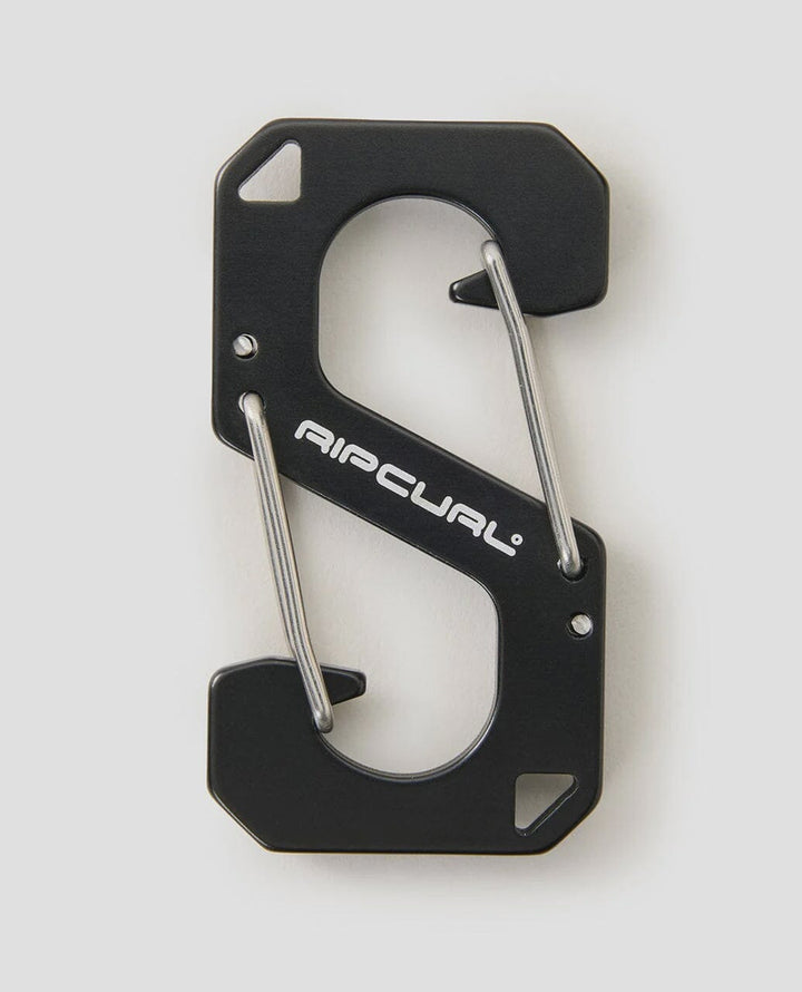 Rip Curl Search Carabiner Key Ring Black