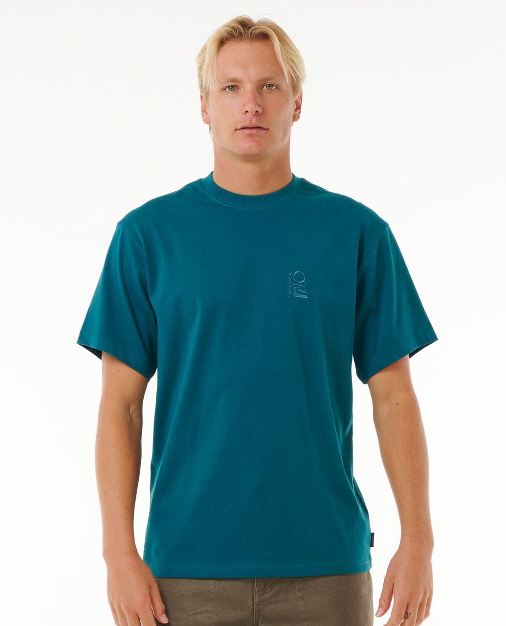Rip Curl Search Embroidery T-Shirt