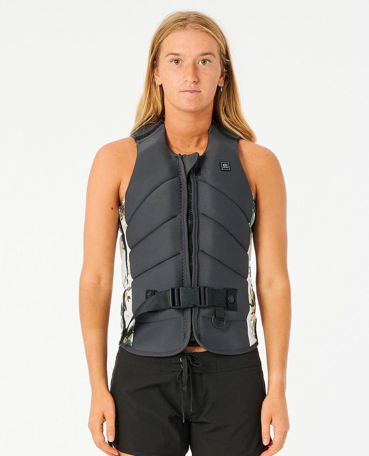 Rip Curl Womens Dawn Patrol Pro Buoy Vest Charcoal 8