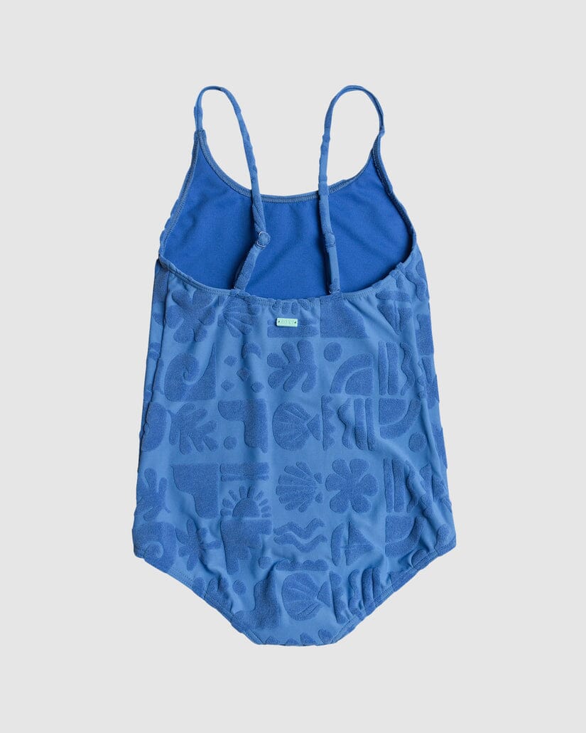 Roxy Beach Check Youth One Piece Swimsuit