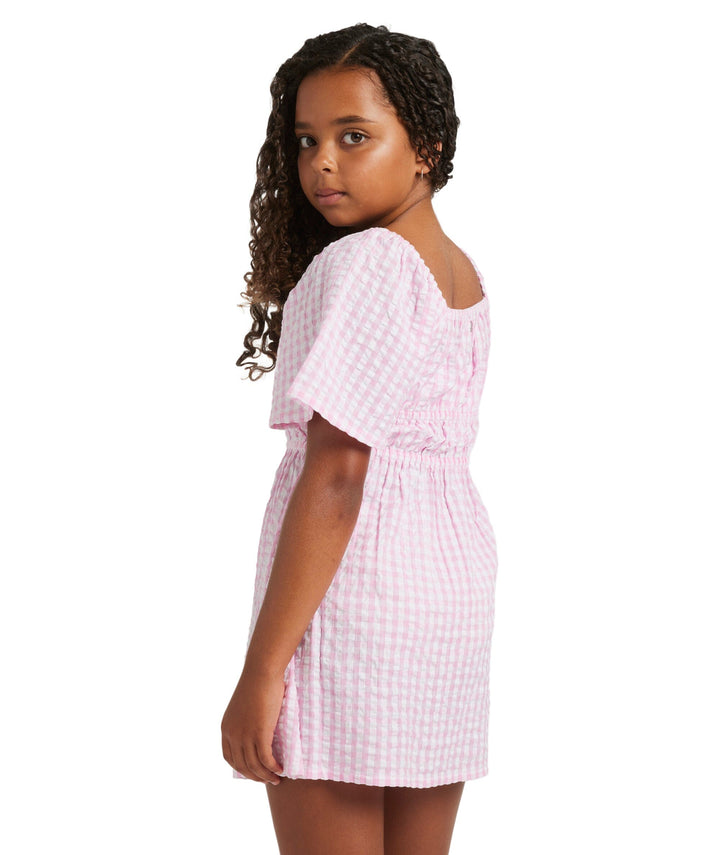 Roxy Daisy Check Youth Dress