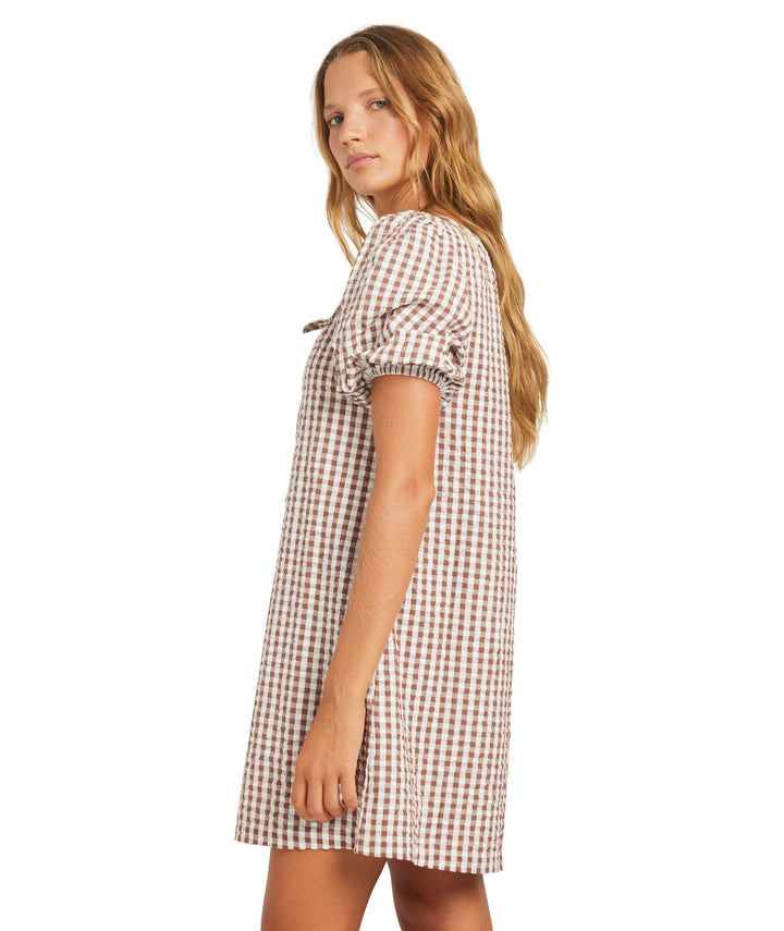 Roxy Delilah Check Dress