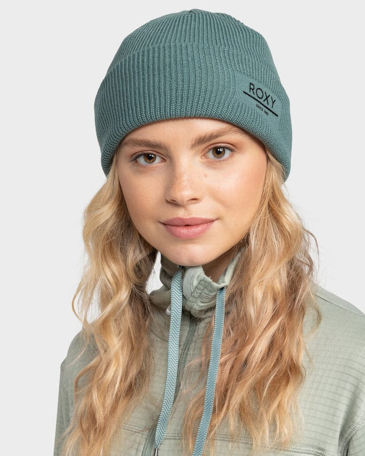 Roxy Folker Beanie Sea Pine