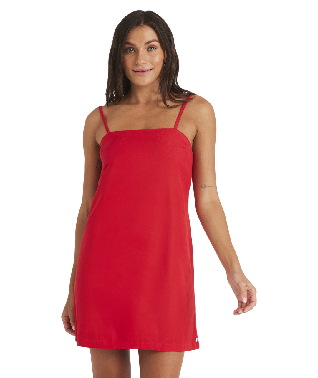 Roxy Playa Blanca Solid Woven Dress