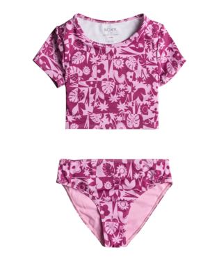 Roxy Slice Of Paradise Crop Lycra Rashie