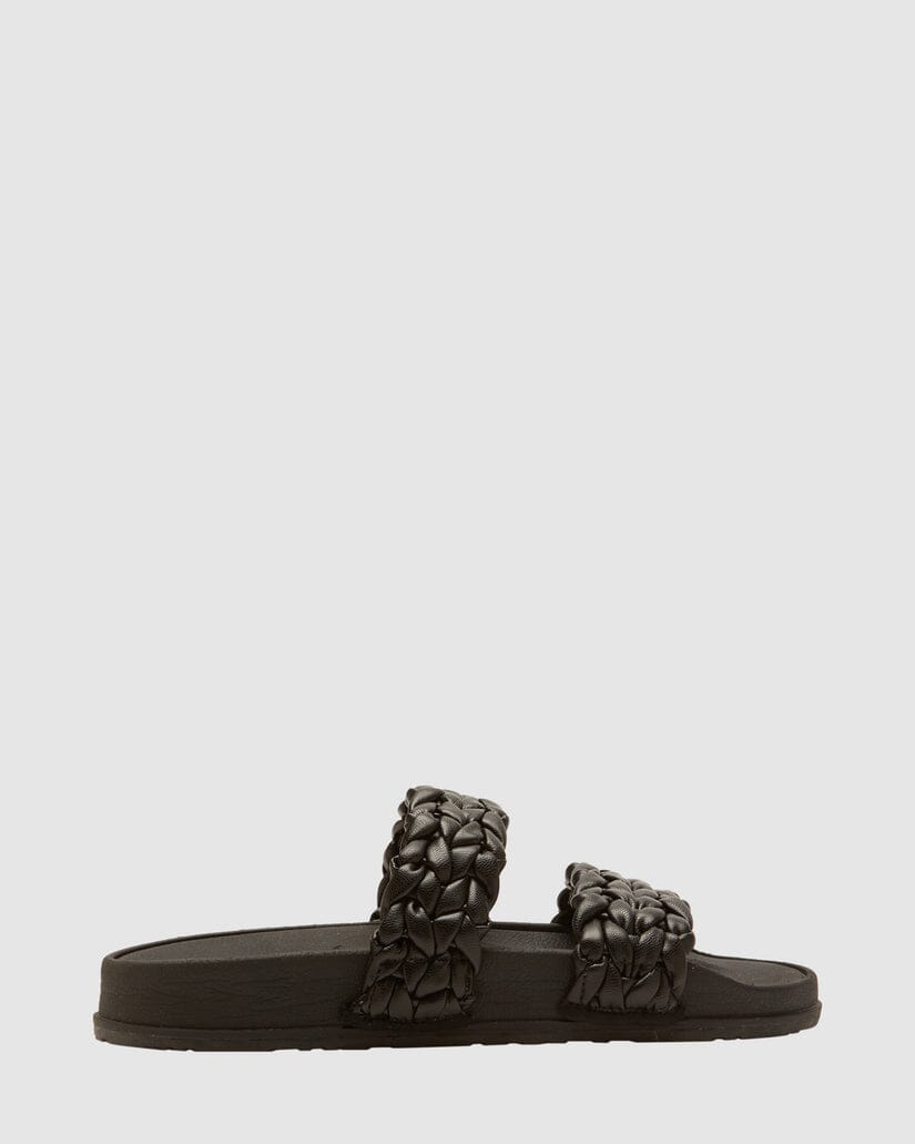 Roxy Slippy Braided II Slides Black 7