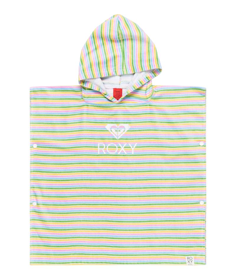 Roxy Stay Magical Printed Girls Towel Cloud Dancer Mirage Stripe