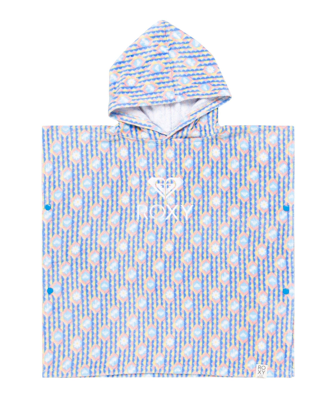 Roxy Stay Magical Printed Girls Towel Lilac Chiffon Flower Party