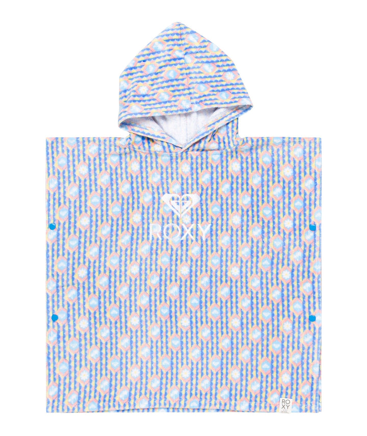 Roxy Stay Magical Printed Girls Towel Lilac Chiffon Flower Party