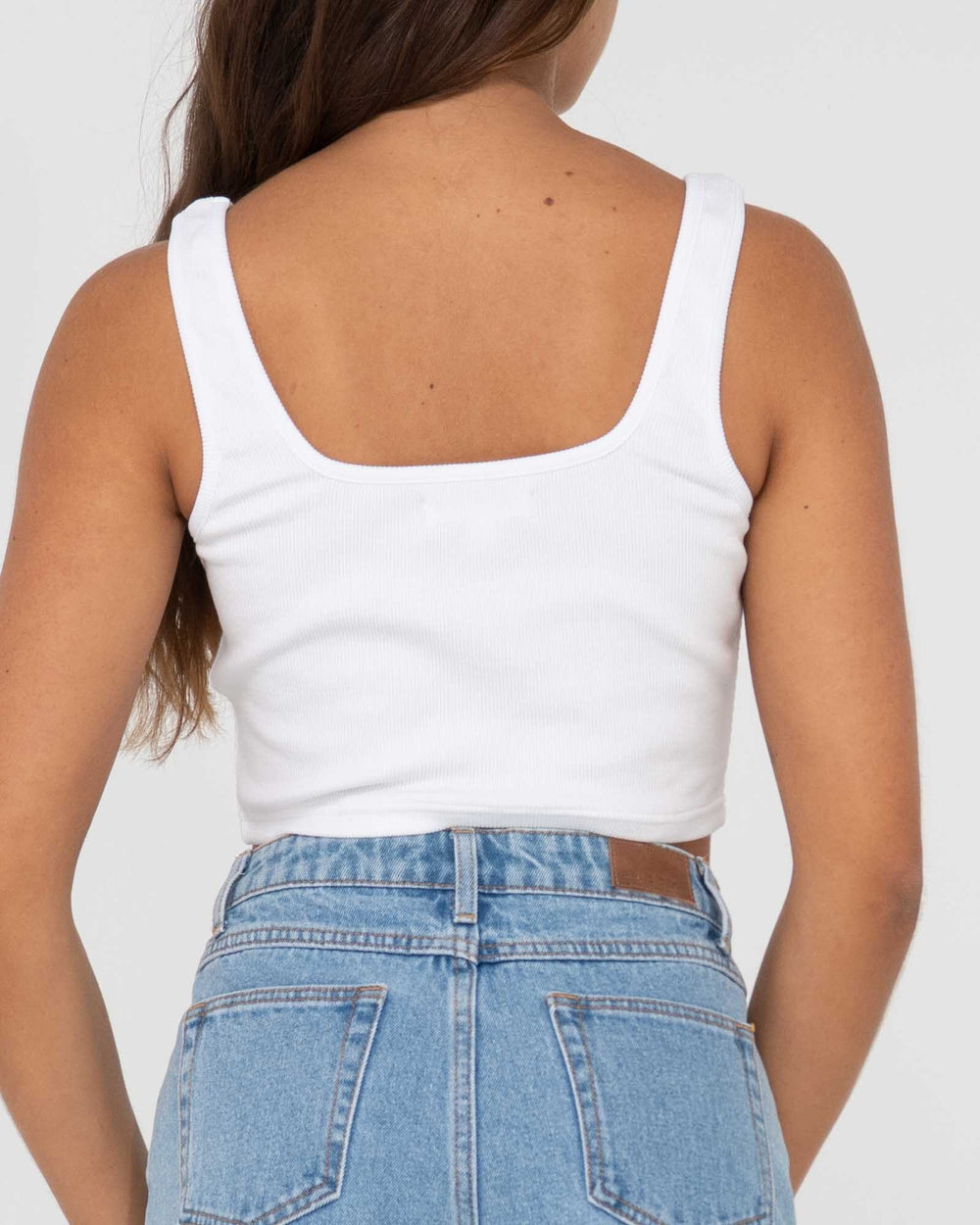 Rusty 1985 Baby Graphic Tank Top