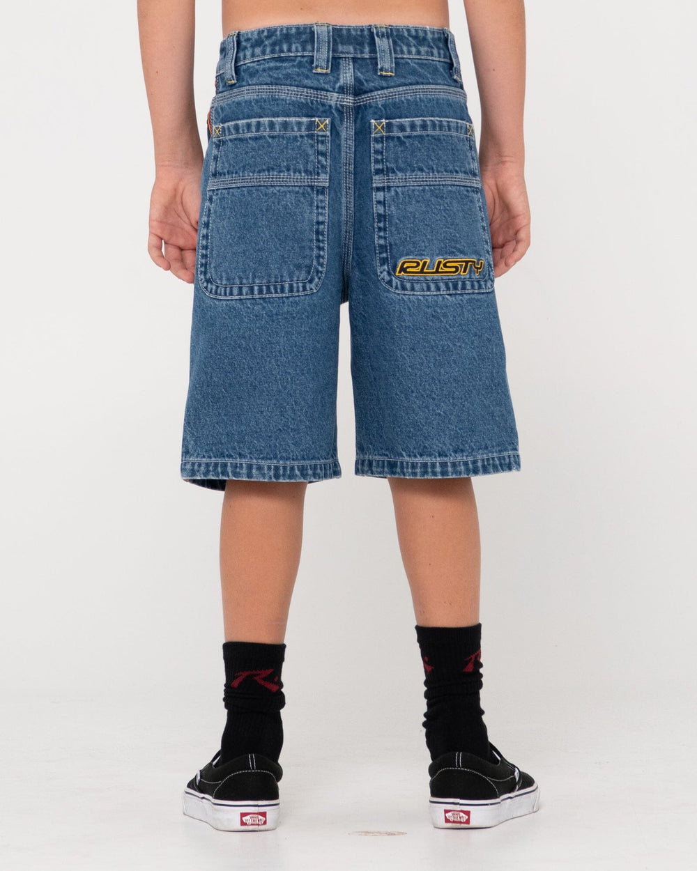 Rusty Flip Daddy Youth Baggy Jorts