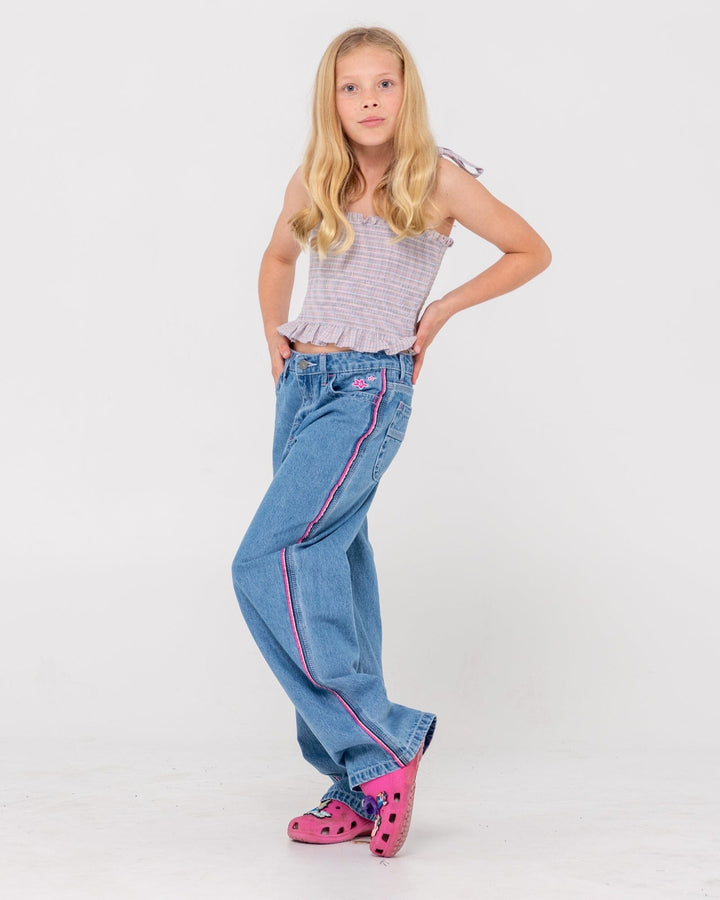 Rusty Flip Girl Low Rise Jeans