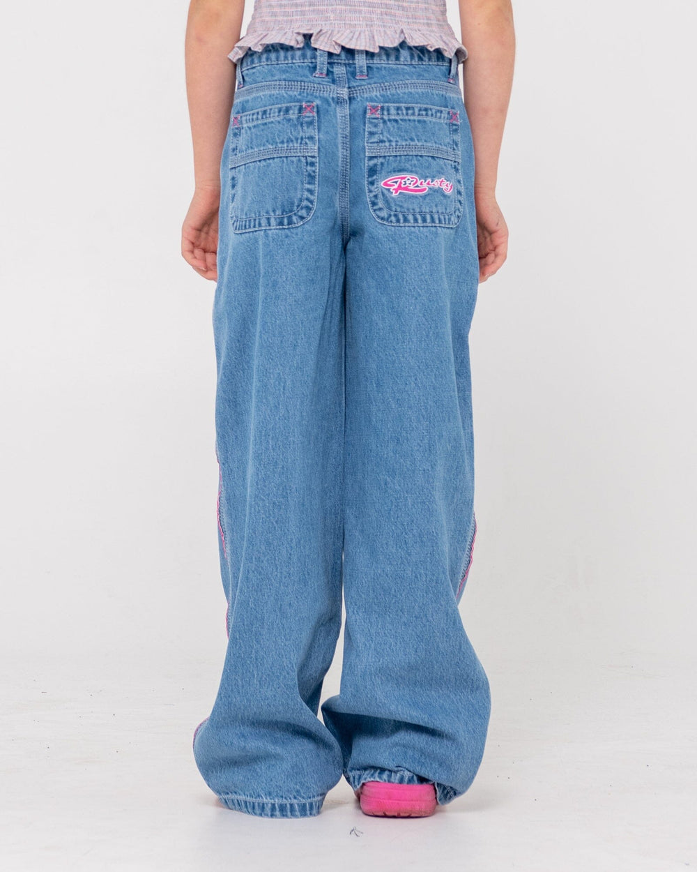 Rusty Flip Girl Low Rise Jeans