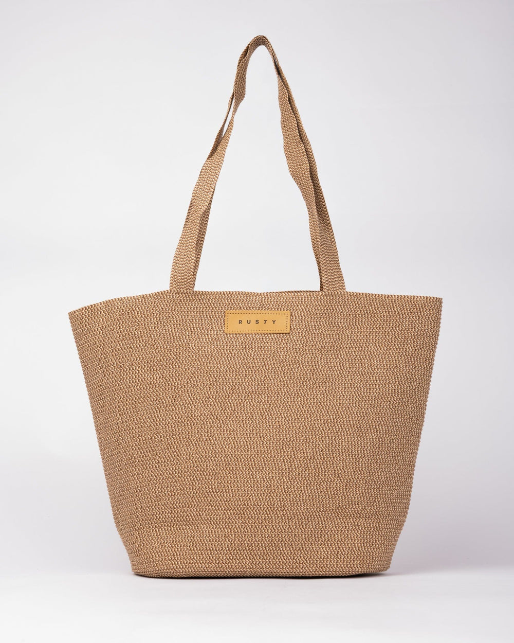 Rusty Gisele Straw Beach Bag