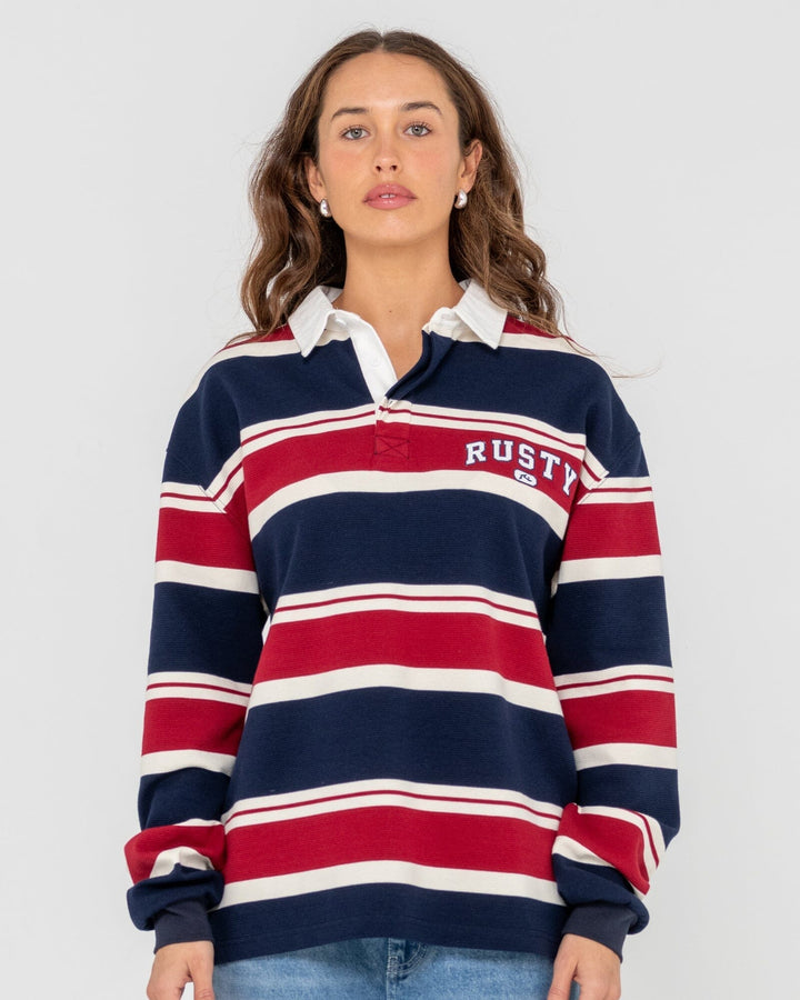 Rusty Jersey 4 Sure Striped Rugby Jersey