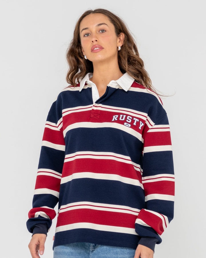 Rusty Jersey 4 Sure Striped Rugby Jersey