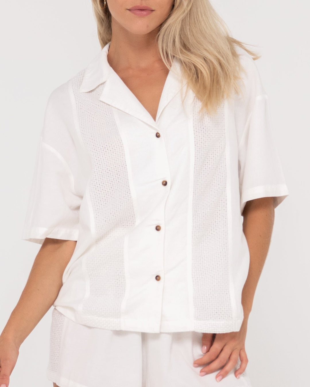 Rusty Palm Springs Panelled Capri Overshirt