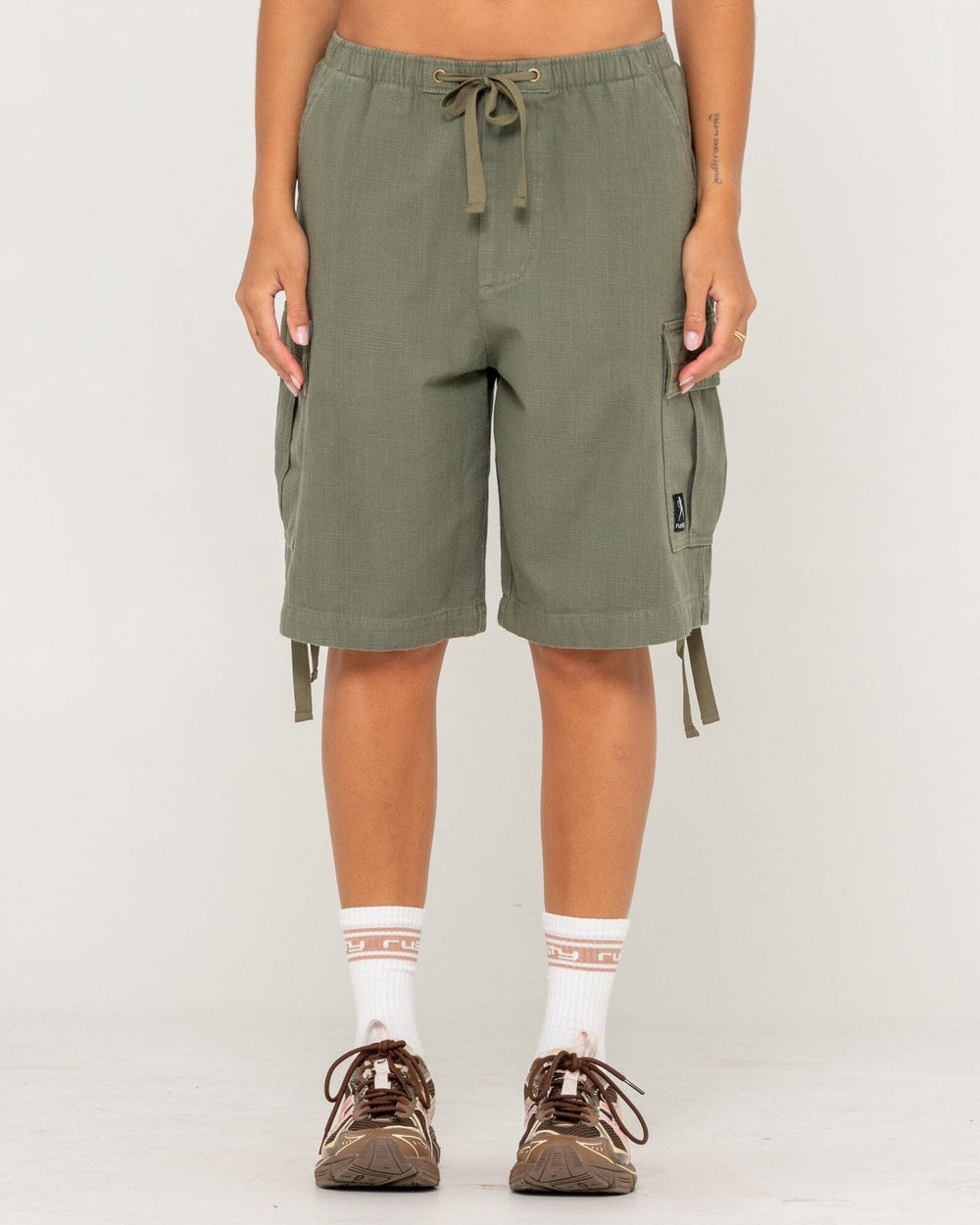 Rusty River Low Rise Baggy Cargo Shorts