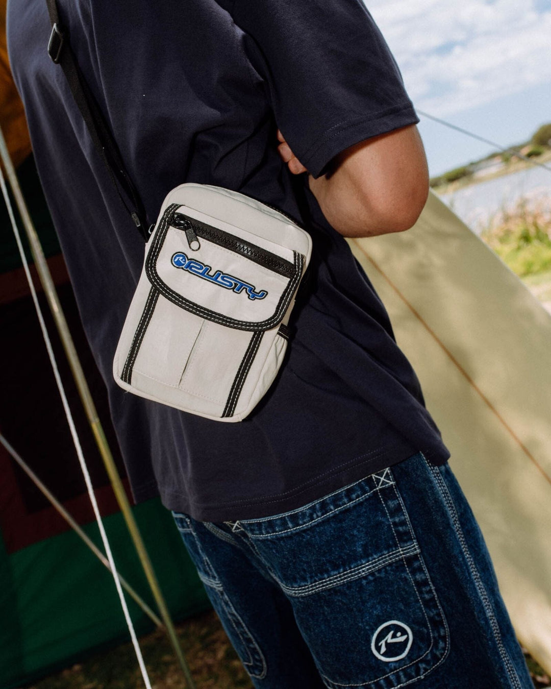 Rusty Stringer Crossbody Bag