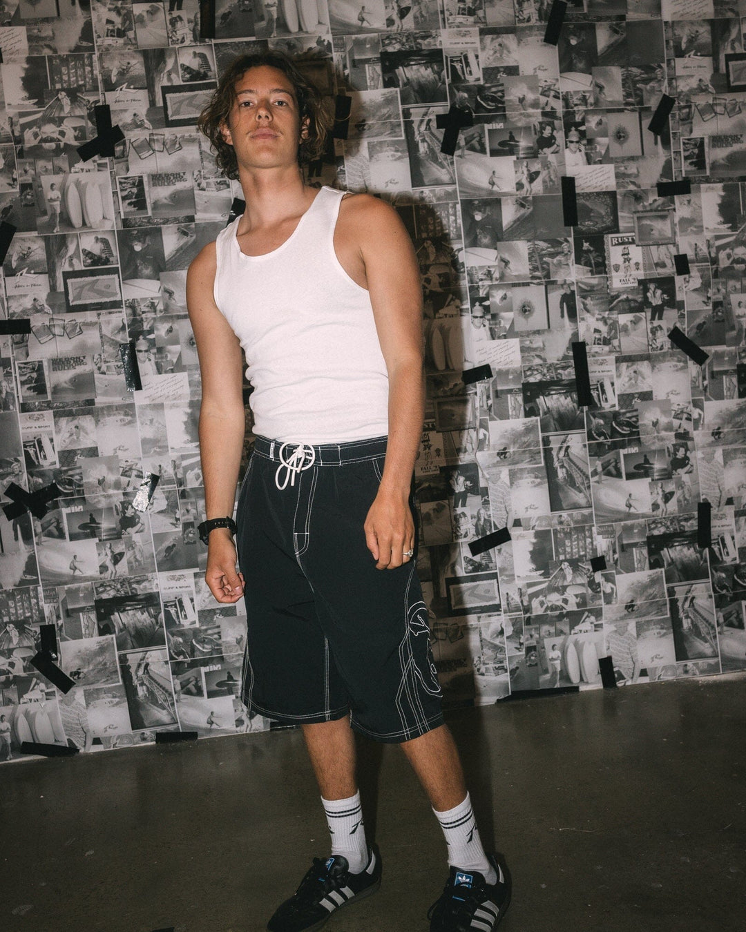 Rusty Tombstones 24" Baggy Boardshorts