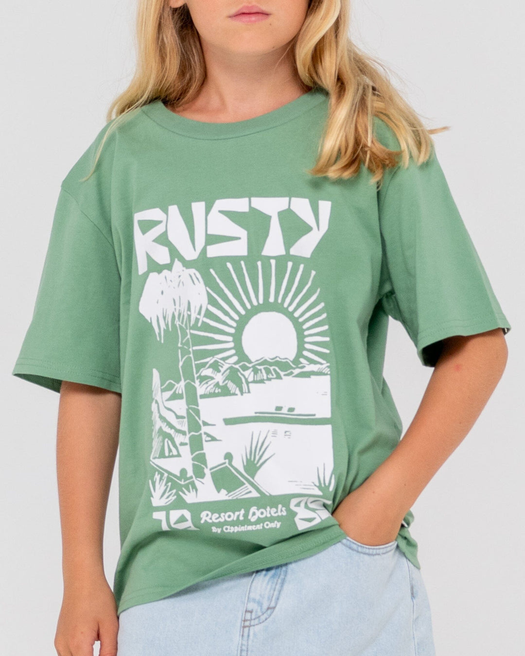 Rusty Youth By The Bay Oversize T-Shirt