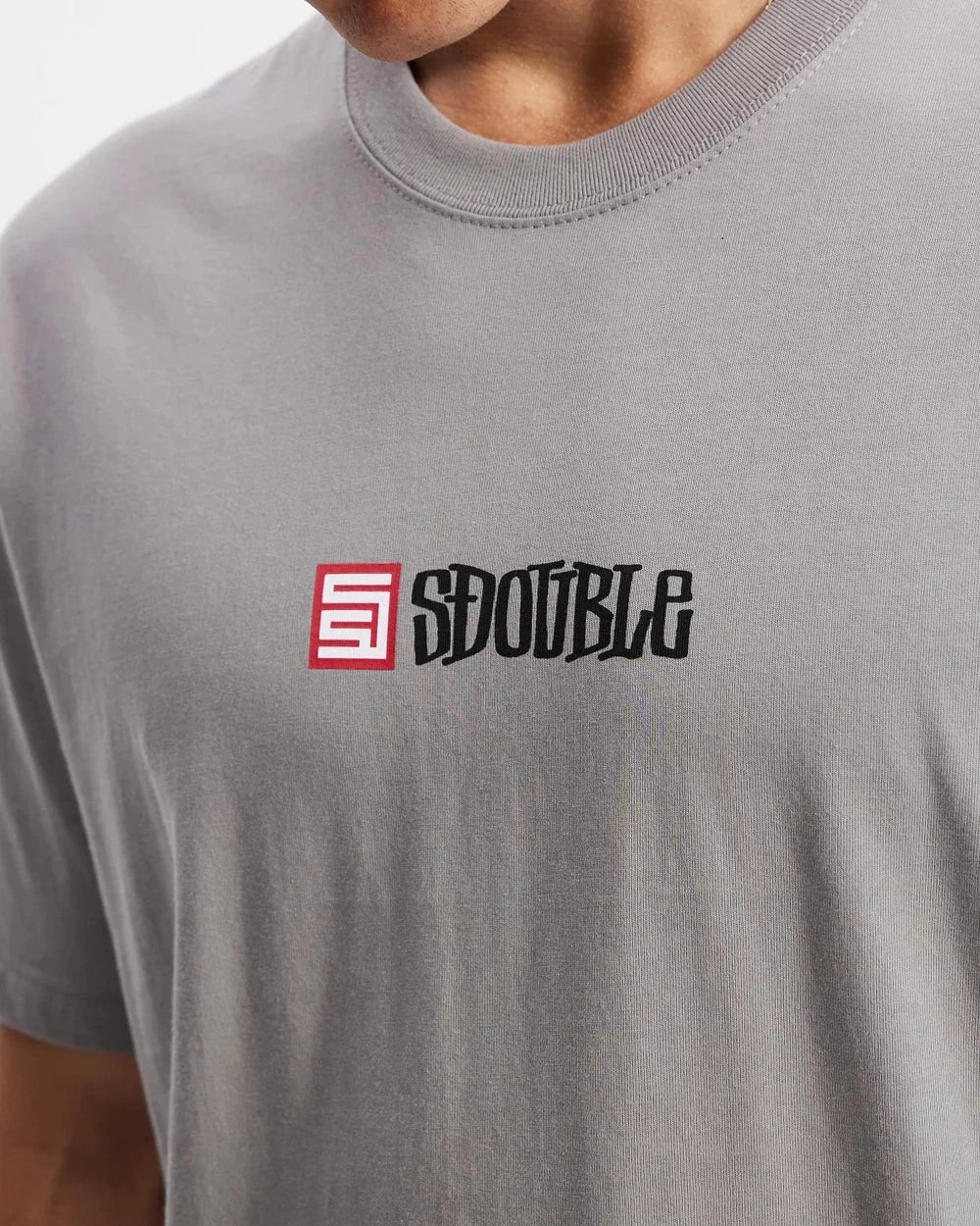 S Double S Cube Mid Block T-Shirt