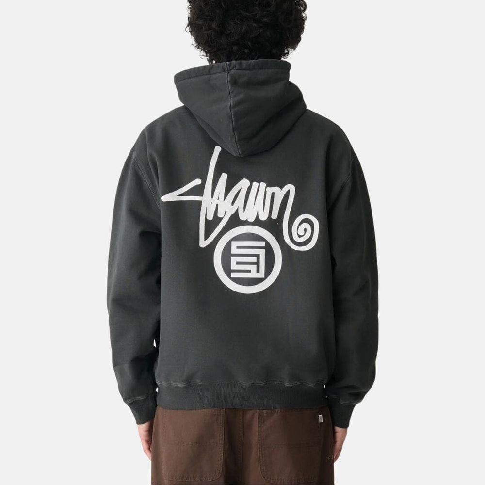 S Double Shawn Dot Zip Thru Hood