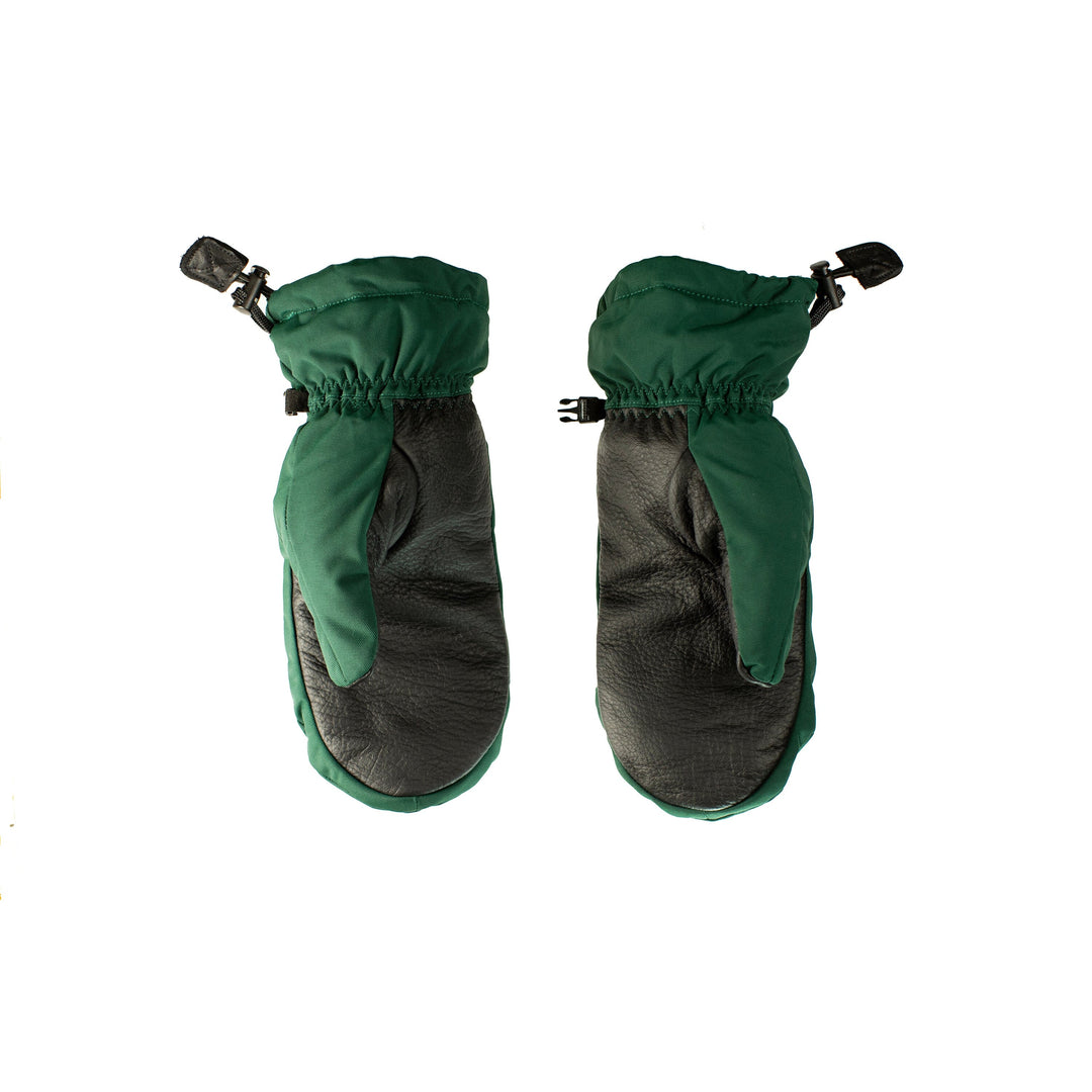 Salmon Arms Classic Mitt - Logo Green / Orange