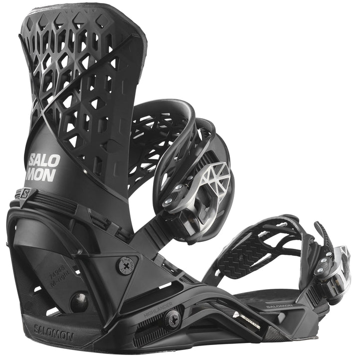Salomon Highlander Snowboard Bindings 2024 Black M