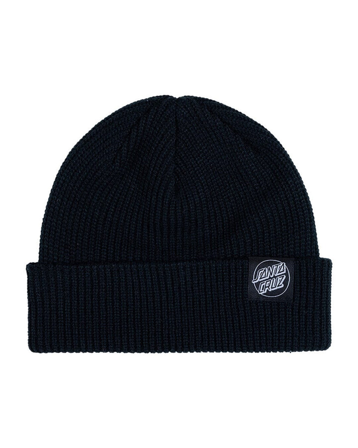 Santa Cruz Opus Dot Beanie Black
