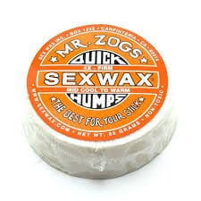 Sex Wax Quick Humps Surfboard Wax Orange / Mid Cool to Warm 18C - 26C