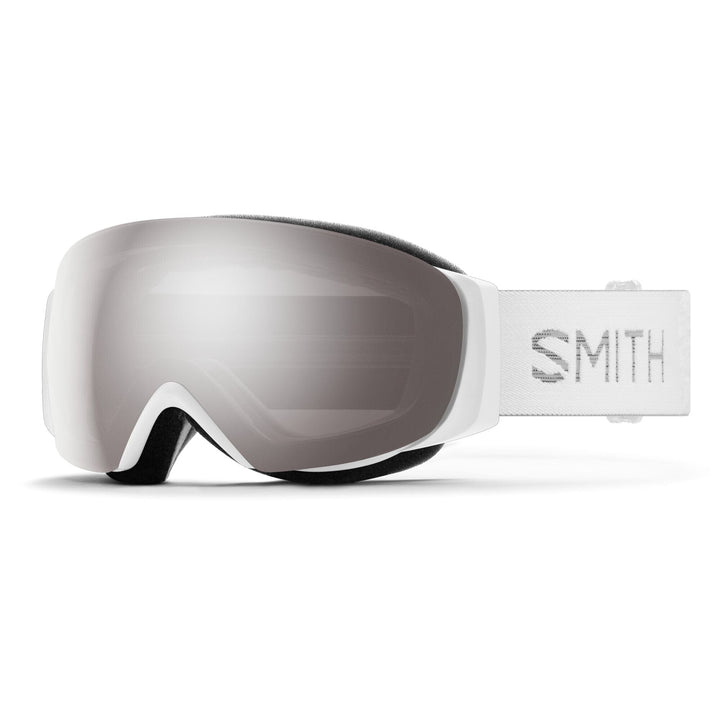 Smith I/O MAG S Snow Goggles 2025 White Chunky Knit / Sun Platinum / Storm Blue