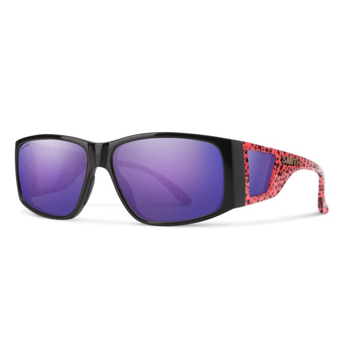 Smith Monroe Peak Sunglasses Wild Child / CP Violet Mirror