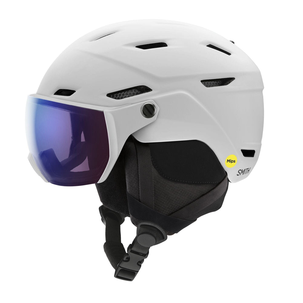 Smith Survey MIPS Snow Helmet 2025 Matte White / CP Photochromic Rose Flash M