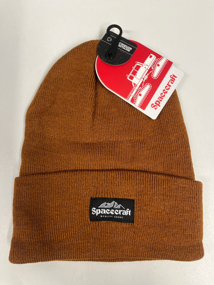 Spacecraft Lotus Beanie Cashew