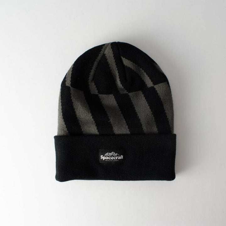 Spacecraft Slopes Beanie Black