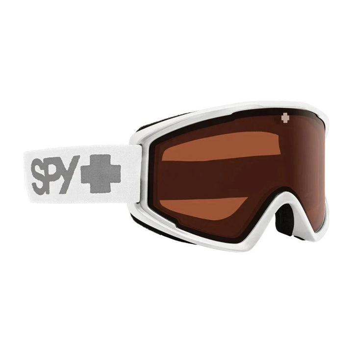 Spy Crusher Elite Eco Snow Goggles 2025 Matte White / Persimmon