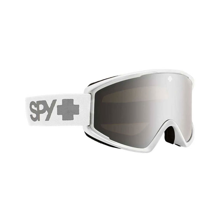 Spy Crusher Elite Eco Snow Goggles 2025 Matte White / Silver Mirror