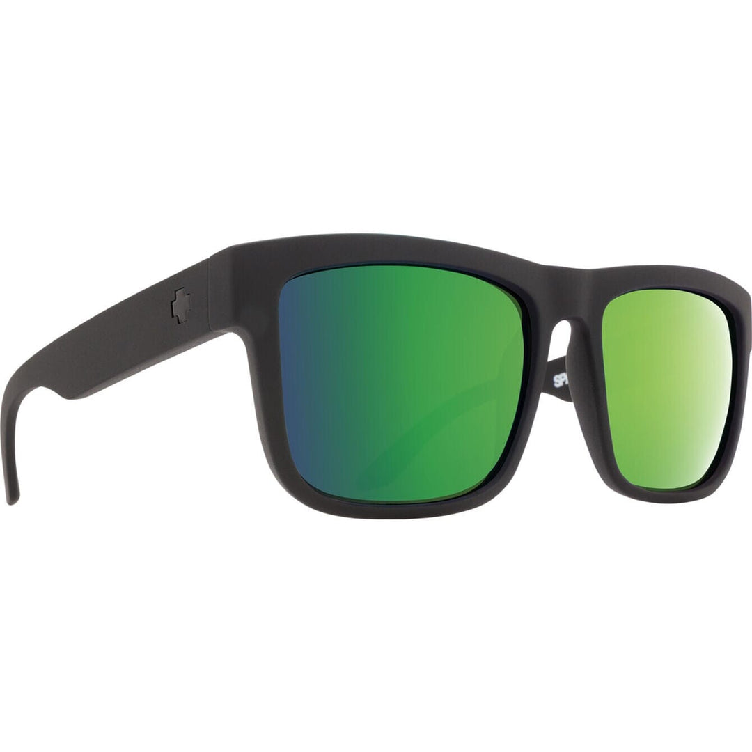 Spy Discord Sunglasses Soft Matte Black / Happy Grey Green