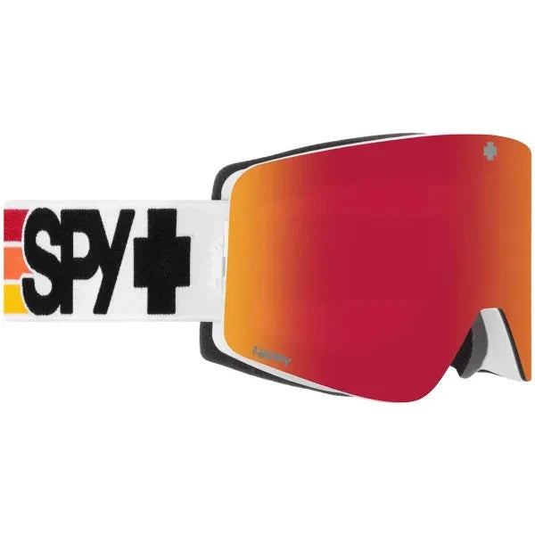 Spy Marauder Snow Goggles 2025 Speedway Sunset / Happy Red Mirror / LL Persimmon Silver Mirror