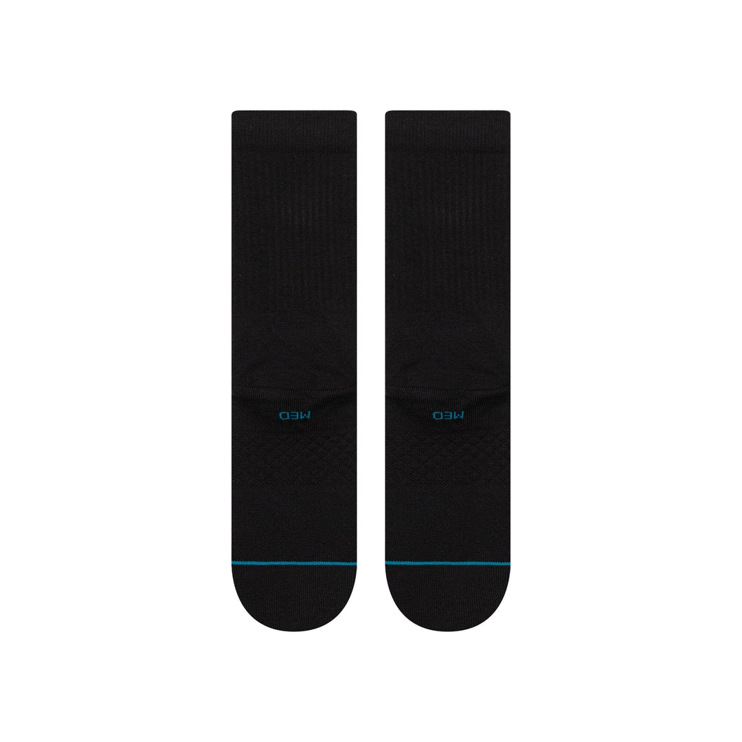 Stance Icon Crew Socks - Black / White